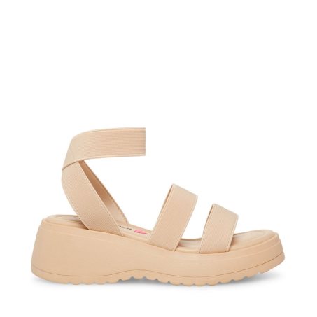 πεδιλα πλατφορμεσ παιδικα Steve Madden Jsammie Natural ανοιχτο καφε | GR-3O82XAO
