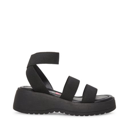 πεδιλα πλατφορμεσ παιδικα Steve Madden Jsammie μαυρα | GR-8621DWY