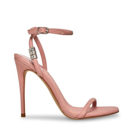 σανδαλια με τακουνι γυναικεια Steve Madden Nadine ροζ | GR-1274CNX