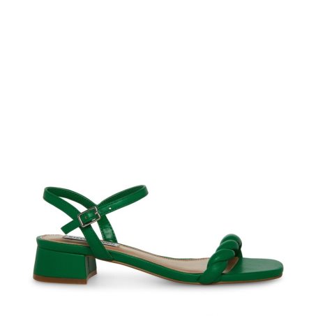 σανδαλια με τακουνι γυναικεια Steve Madden Magnetic πρασινο | GR-7521QBR