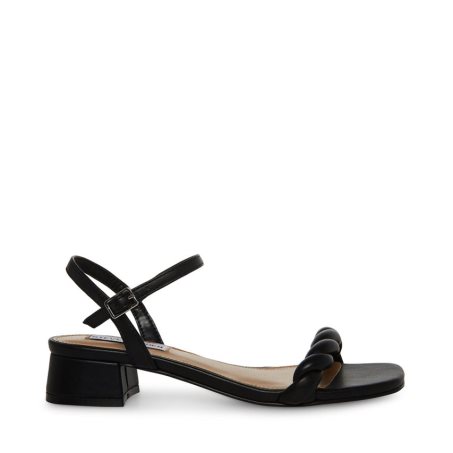 σανδαλια με τακουνι γυναικεια Steve Madden Magnetic μαυρα | GR-9213NAF