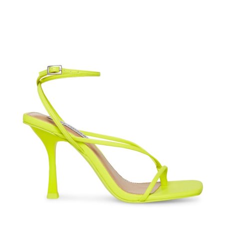 σανδαλια με τακουνι γυναικεια Steve Madden Annie πρασινο | GR-9715TXU