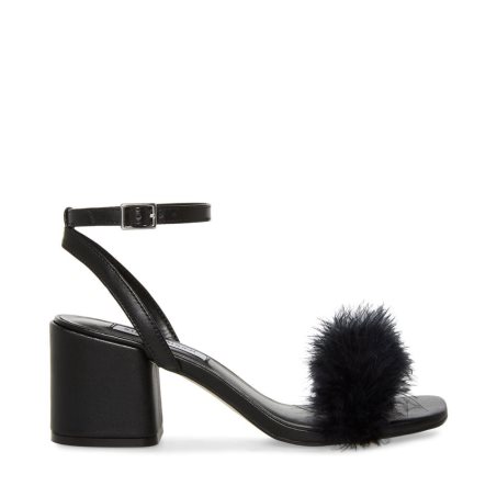 σανδαλια με τακουνι γυναικεια Steve Madden Audrina-f μαυρα | GR-O325LAH