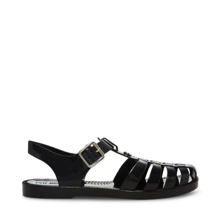φλατ πεδιλα γυναικεια Steve Madden Bryn μαυρα | GR-4O57MEB
