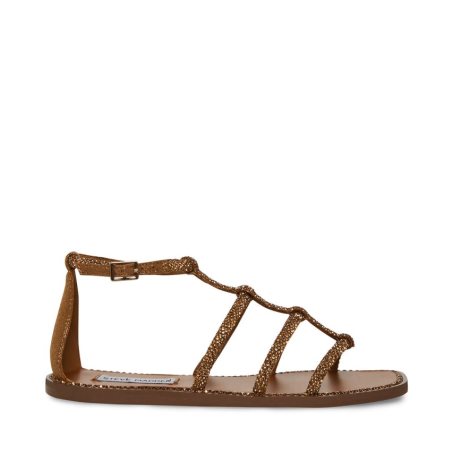 φλατ πεδιλα γυναικεια Steve Madden Neptune σκούρο καφε | GR-189OMLA