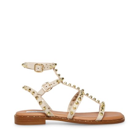 φλατ πεδιλα γυναικεια Steve Madden Sunnie Μπεζ | GR-864ORJO