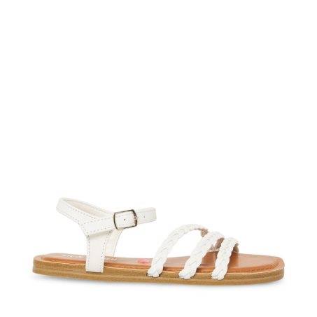 φλατ πεδιλα παιδικα Steve Madden Jgeorjia ασπρα | GR-7534PXH