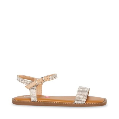 φλατ πεδιλα παιδικα Steve Madden Jnishar ασημι | GR-O738LUF